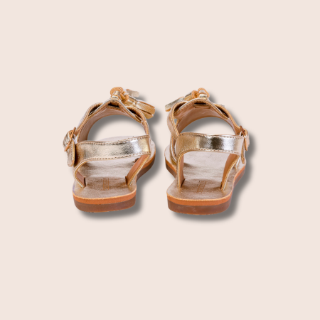 Golden Tassel Sandals