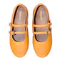 Mustard Joy flats