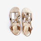 Golden Tassel Sandals