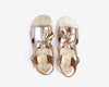 Golden Tassel Sandals
