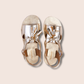 Golden Tassel Sandals