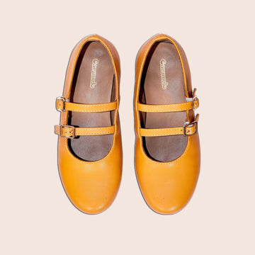 Mustard Joy flats