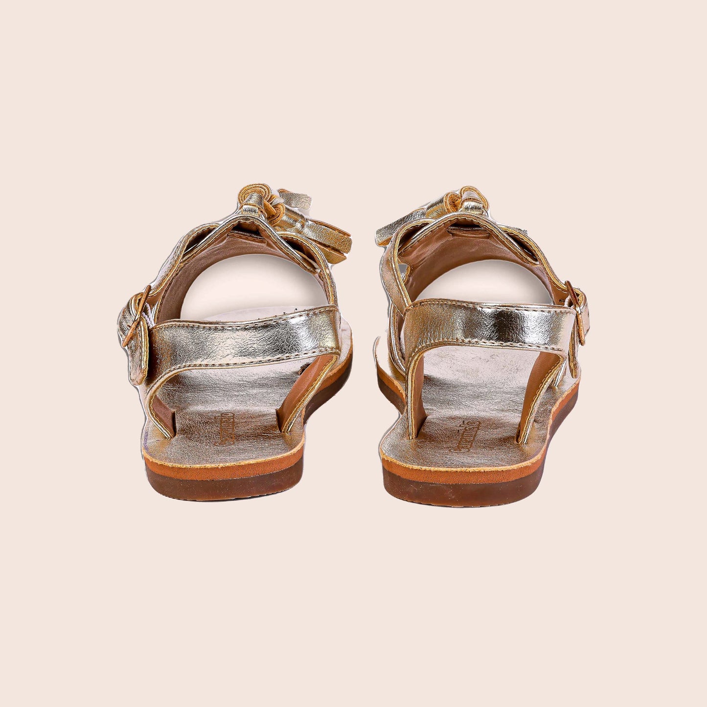 Golden Tassel Sandals